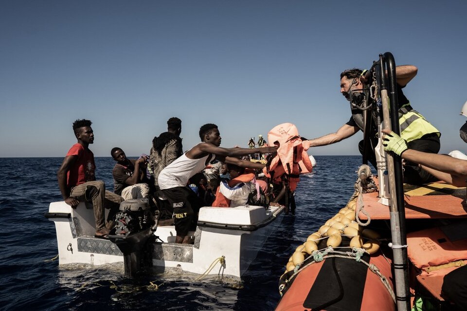 Más de 22.300 personas murieron en el Mediterráneo Central en la última década (Fuente: AFP)