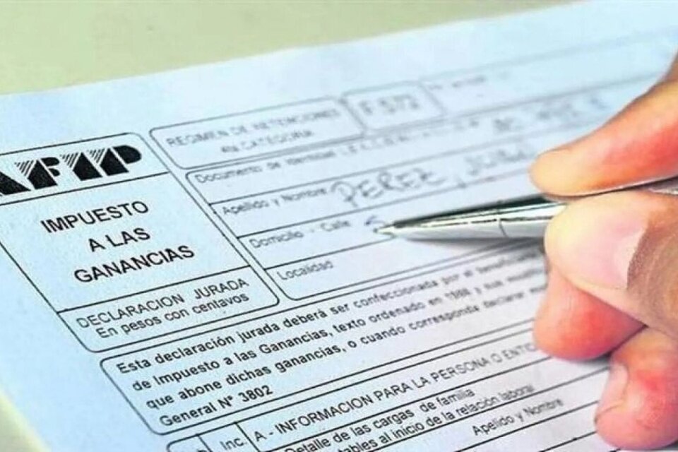 Cómo encontrar las devoluciones del Impuesto a las Ganancias en el recibo de sueldo de septiembre.
