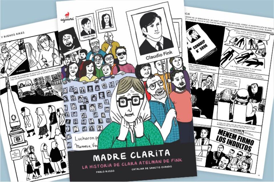 Madre Clarita es uno de los libros de Historietas por la Identidad.