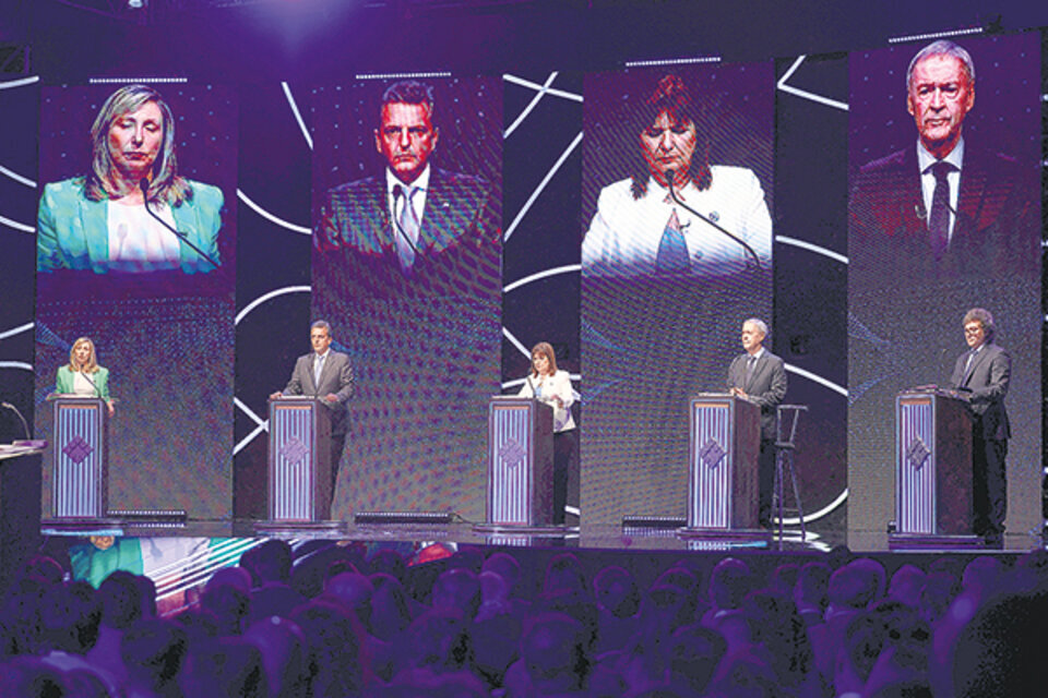 Las cartas que jugarán Massa, Milei y Bullrich en el debate presidencial: Tácticas de una noche caliente (Fuente: NA)