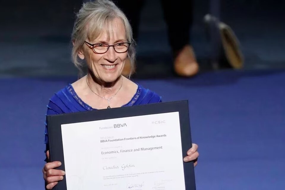 Claudia Goldin es la tercera mujer en ganar el Nobel de Economía