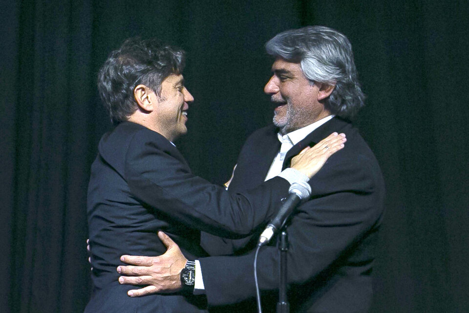 Axel Kicillof y Walter Correa