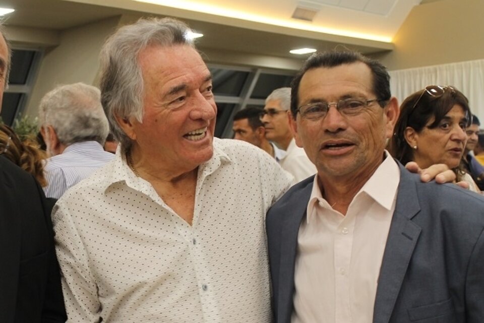 Luis Barrionuevo y Juan Carlos Rojas.