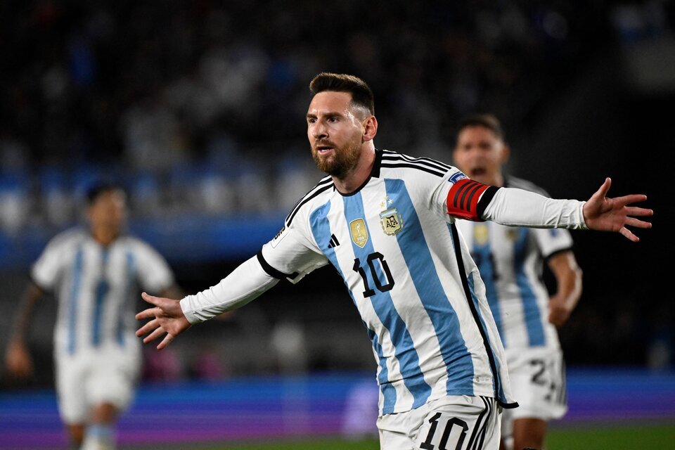 Lionel Messi, capitán de la selección argentina. (Fuente: AFP)