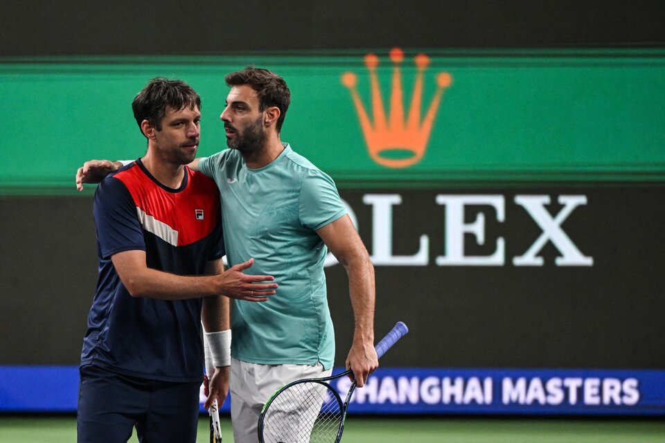Masters de Shanghai: Horacio Zeballos se metió en la final del dobles (Fuente: AFP)