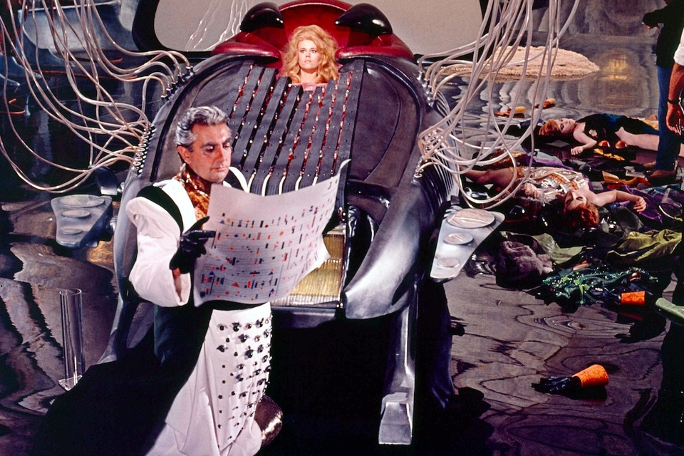 Barbarella y la máquina excesiva, según Roger Vadim