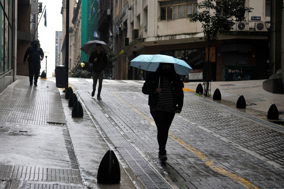 Fin de semana con lluvias, según el Servicio Meteorológico Nacional.  (Fuente: Sandra Cartasso)