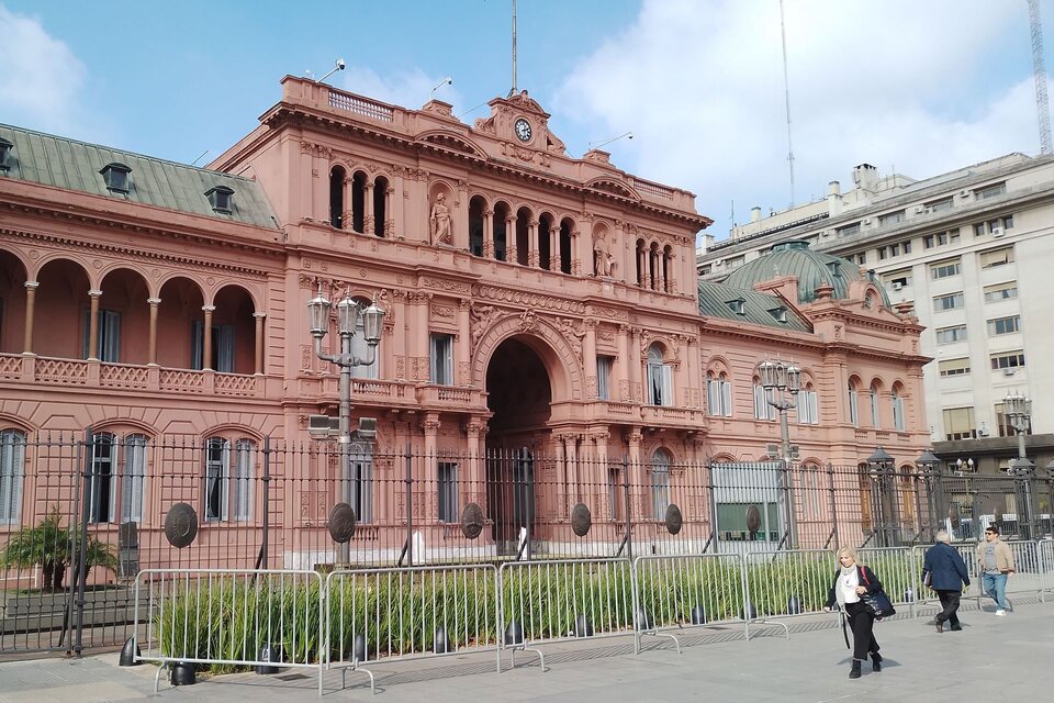 Amenaza de bomba en Casa Rosada: confirmaron que fue una falsa alarma