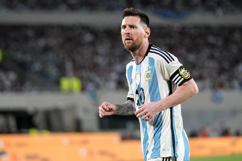 Lionel Messi, capitán de la selección argentina. (Fuente: NA)