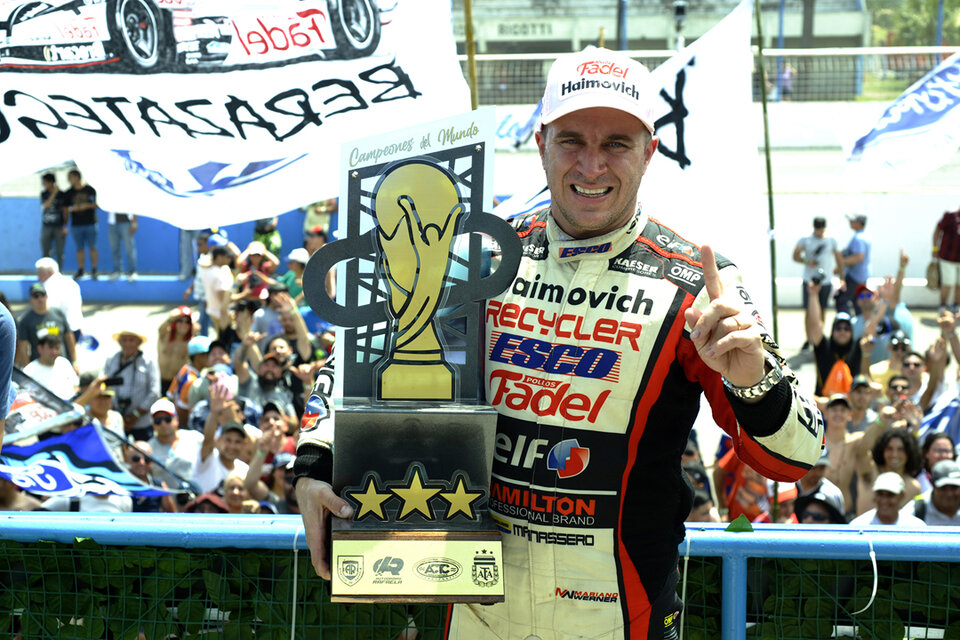 Werner fue contundente: Ganó pole, serie y final con récord de vuelta. (Fuente: Prensa ACTC)