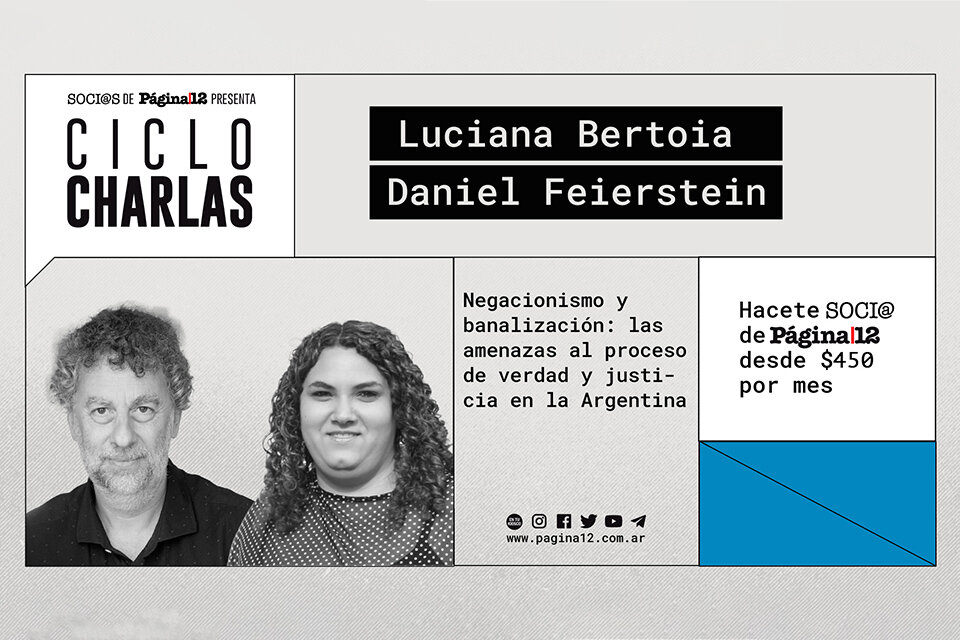 Soci@s de Página/12 presenta: Ciclo charlas | Negacionismo y banalización