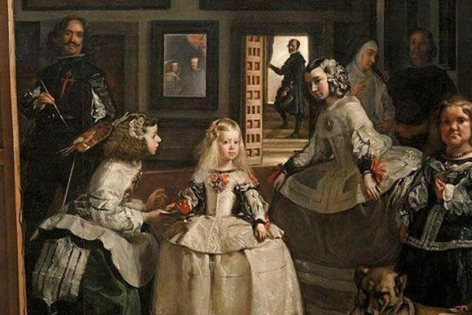La obra "Las meninas" fue pintada en 1656 por Velázquez.