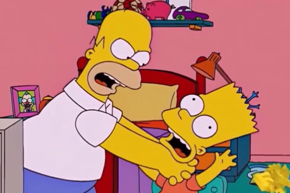 Homero Simpson dejará de ahorcar a Bart en las próximas temporadas. (Foto: Fox)