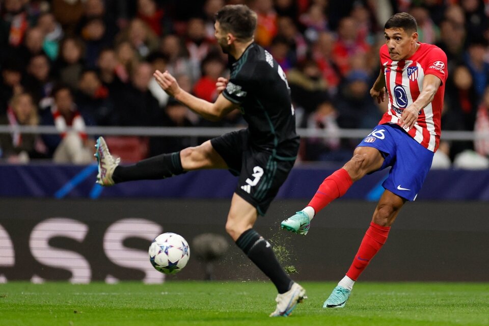 Champions League: goleó el Atlético Madrid de Simeone y lidera (Fuente: AFP)