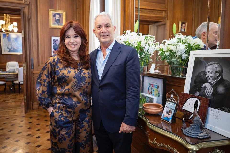 "Somos únicos Julito, vos y yo en La Plata", dijo CFK.