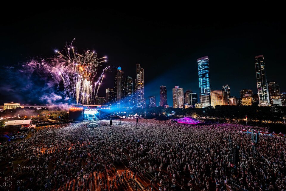 Más de 330.000 personas asistieron a la última edición del Lollapalooza. Imagen: lollapaloozaar.