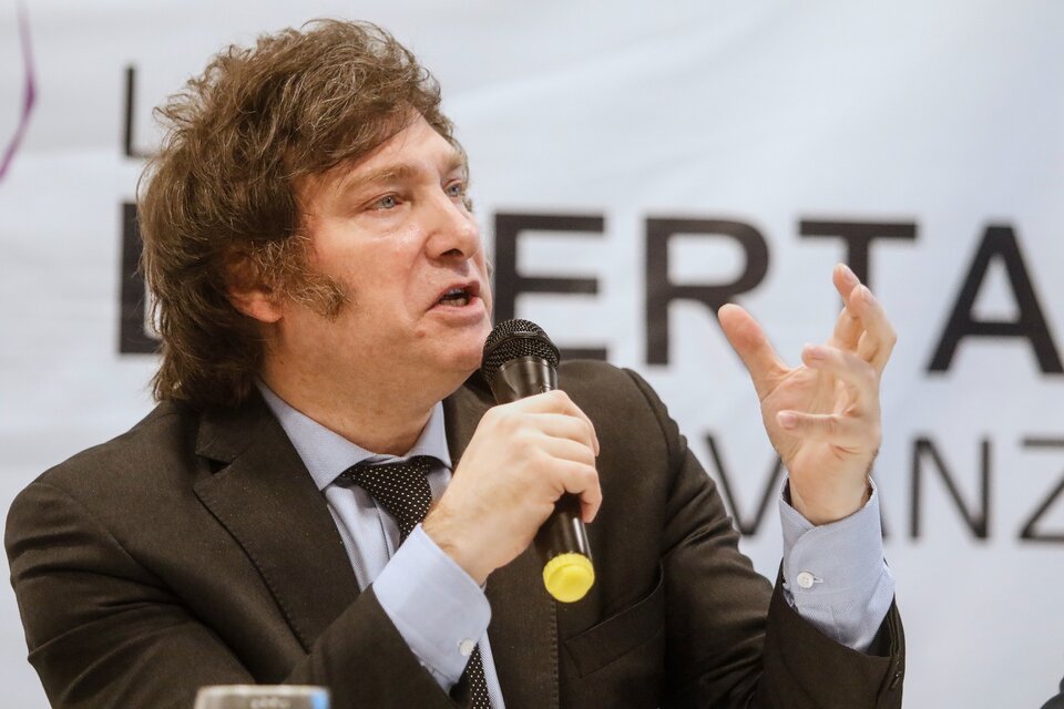 Javier Milei, candidato a presidente de Argentina (Fuente: Leandro Teysseire)