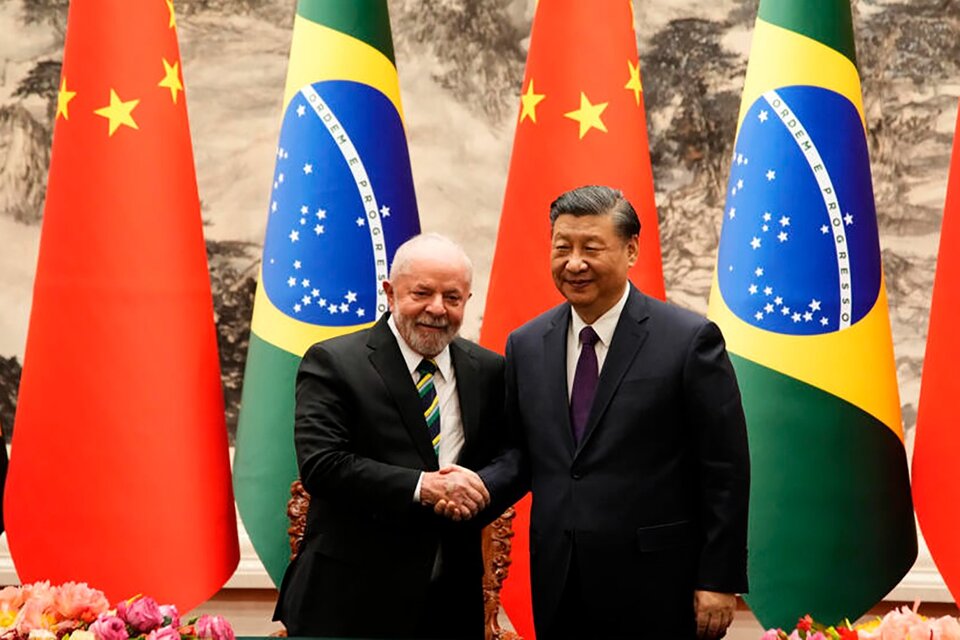 Lula y Xi, dos líderes globales criticados por los libertarios (Fuente: AFP)