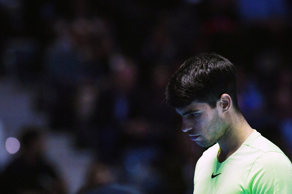 ATP Finals: Zverev le amargó el estreno a Alcaraz (Fuente: AFP)