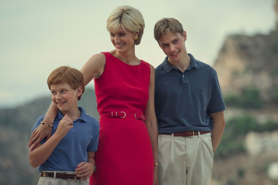 Los últimos días de la princesa Diana, retratados en la multipremiada serie. Imagen: Netflix.