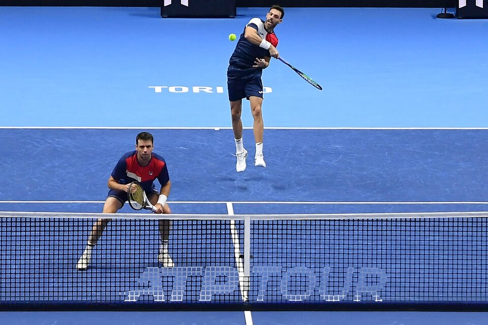Zeballos y Granollers ganaron invictos el grupo del Masters (Fuente: AFP)