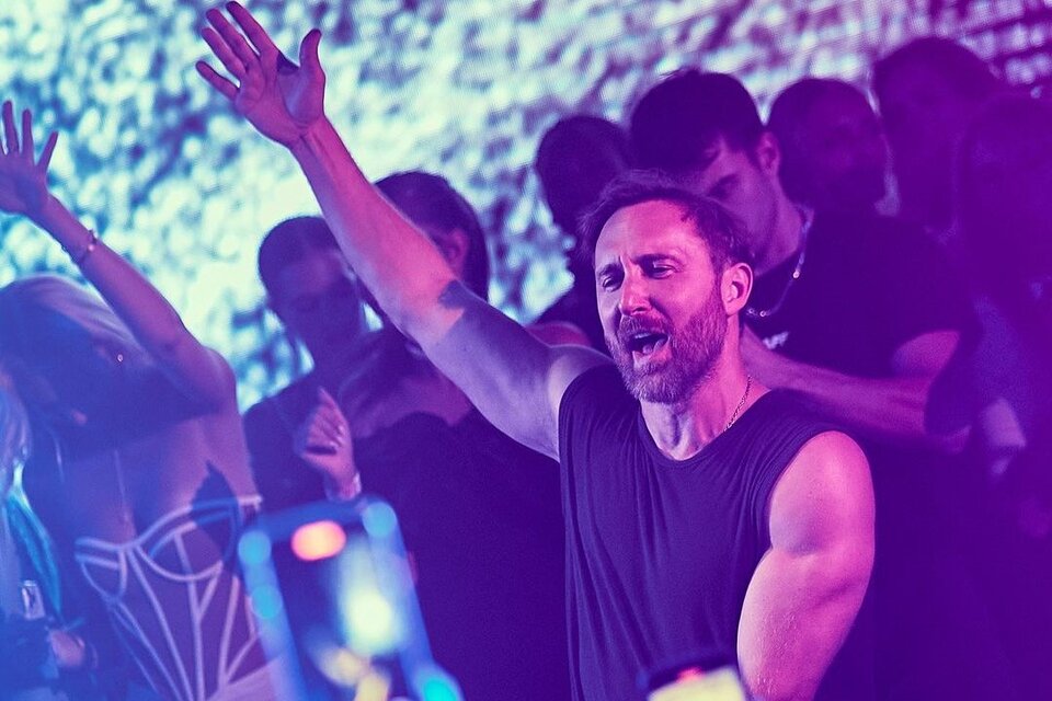 Guetta se reencontrará con el público argentino días después de una parada en Punta del Este. Imagen: Instagram: David Guetta.