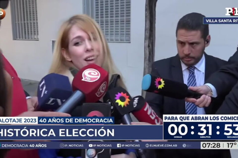 Lilia Lemoine votó temprano y violó la veda electoral