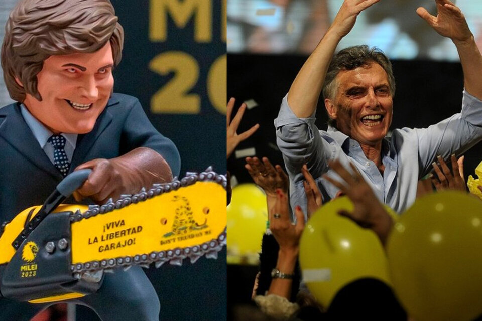 En 2015 Mauricio Macri prometía, entre globos, la revolución de la alegría. Javier Milei ofrece destrucción del Estado. ¿Como será su alianza?
