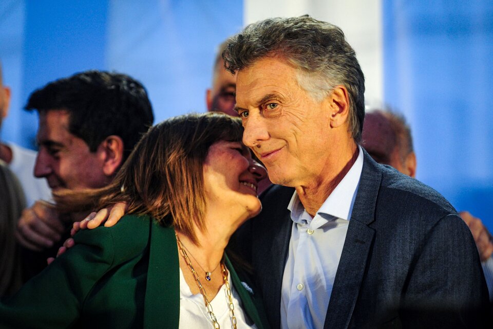 Macri acompañó a Bullrich en el cierre de campaña para las elecciones generales de octubre (Fuente: Télam)