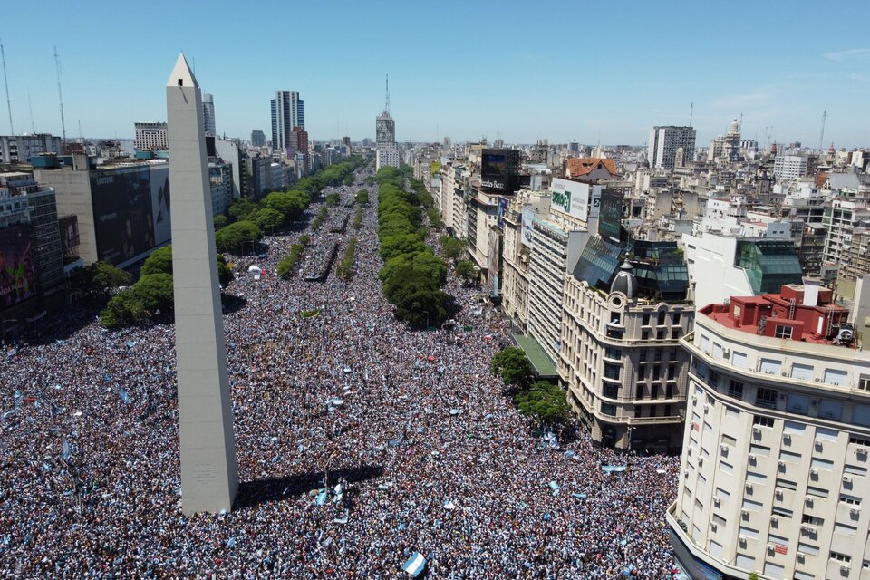 "Dia del hincha Argentino", un homenaje a los aficionados de la selección: ¿qué día caería? (Fuente: Télam)