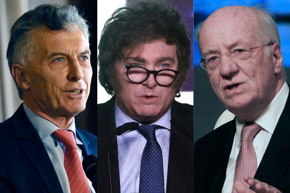 Mauricio Macri, Javier Milei y Paolo Rocca, inicial trípode del poder del nuevo gobierno  