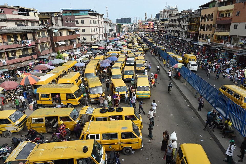 En Nigeria, la presión tributaria es de apenas el 5 por ciento del PBI. (Fuente: AFP)
