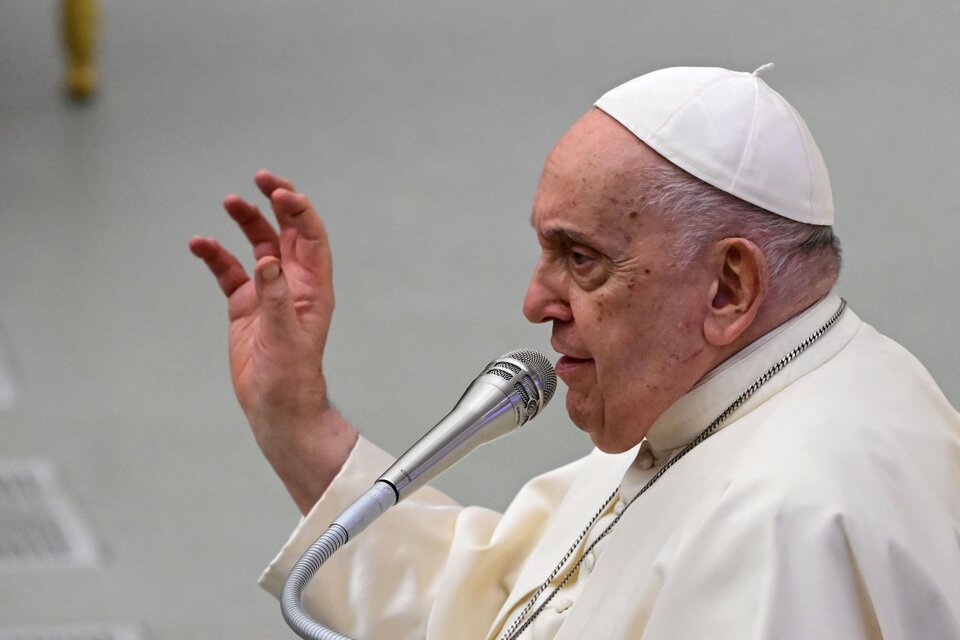 Jorge Bergoglio no pudo asistir a la COP28 debido a una inflamación pulmonar (Fuente: AFP)