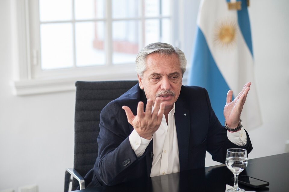 Alberto Fernández adelanta pasos en la transición y acepta varias renuncias (Fuente: Adrián Pérez)