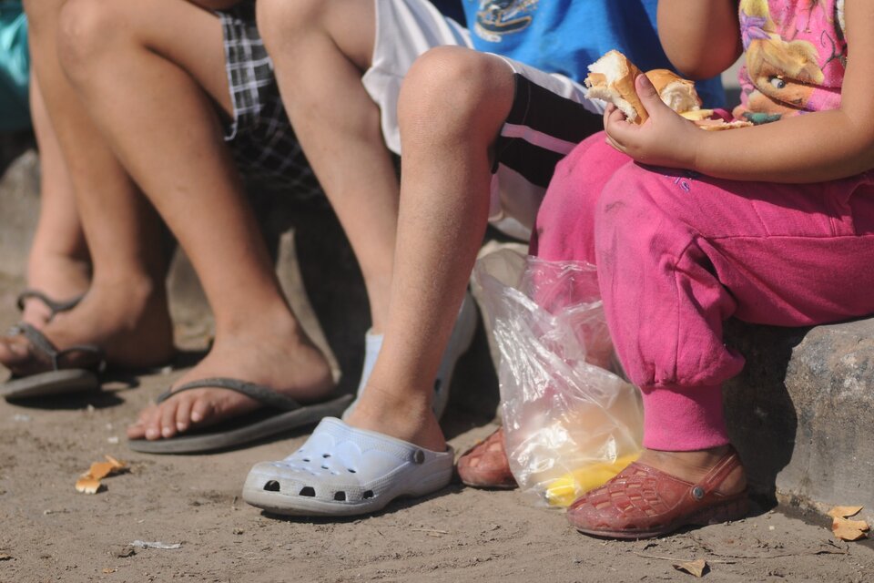 La pobreza por ingresos alcanzó al 44,7% de la población urbana (Fuente: Guadalupe Lombardo)