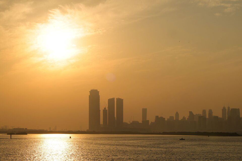 Dubái, escenario de la conferencia de Naciones Unidas sobre cambio climático COP28 (Fuente: AFP)