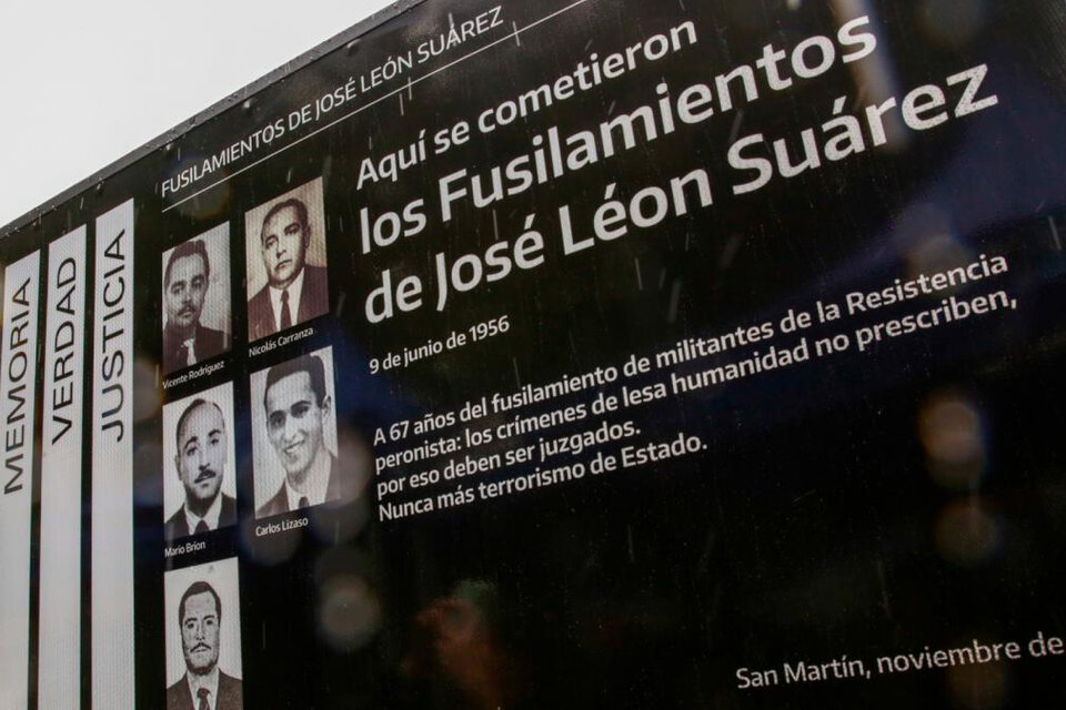 Memoria en José León Suárez 