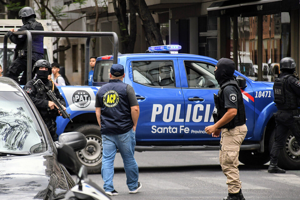 Los allanamientos de la semana pasada derivaron en la detención de Bracamonte y Vergara.  (Fuente: Sebastián Granata)
