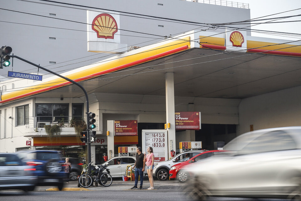 La petrolera Shell, la primera en marcar la línea de los aumentos  (Fuente: Leandro Teysseire)
