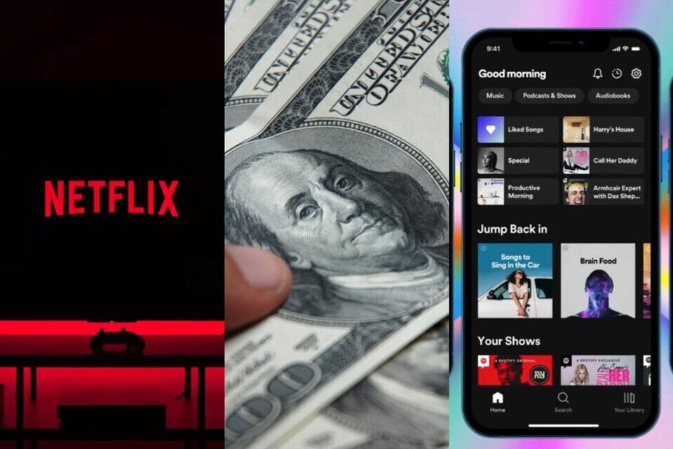Netflix, YouTube, Spotify, Disney+ y más: los precios de los servicios de streaming con el dólar a 800 pesos