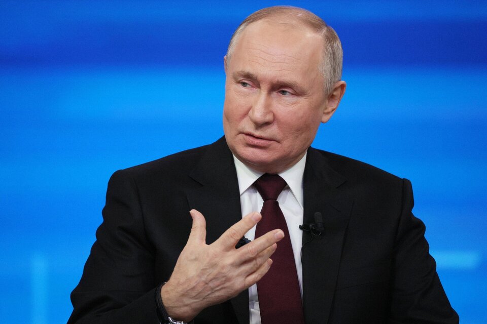 Putin cuestionó al Comité Olímpico por su decisión contra los atletas rusos (Fuente: EFE)