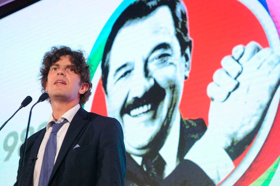 El actual senador queda al frente de la UCR. (Fuente: Sandra Cartasso)