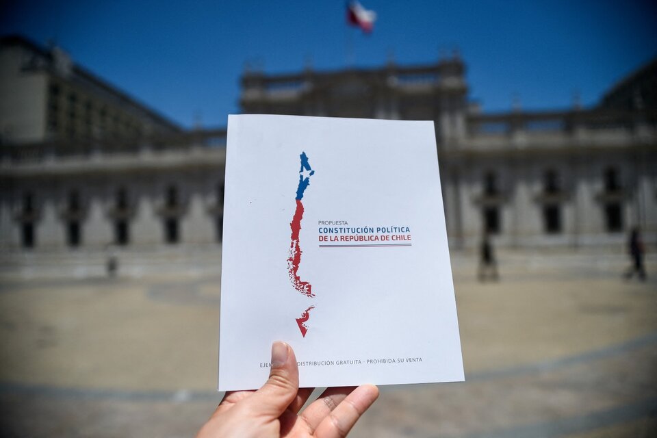 Chile plebiscita una Constitución de derecha (Fuente: AFP)