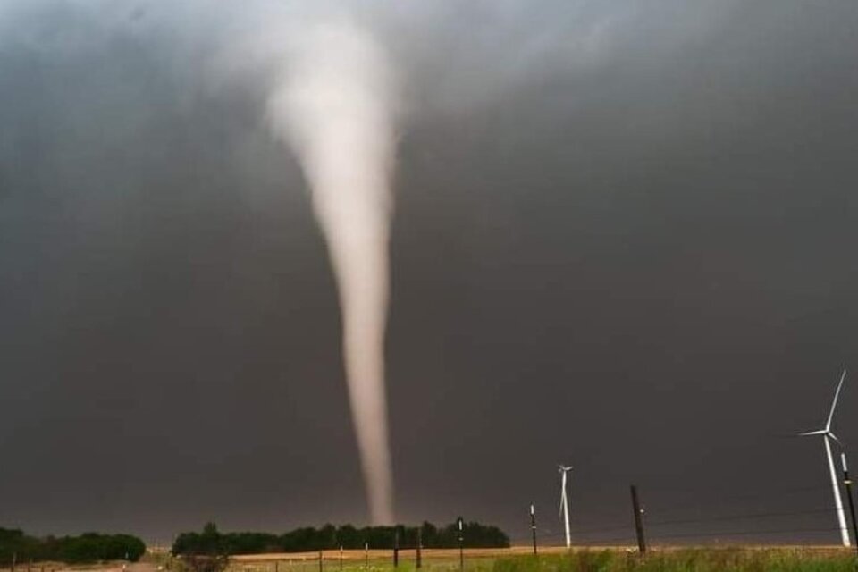 Qué es un tornado y por qué ocurre (Fuente: Télam)