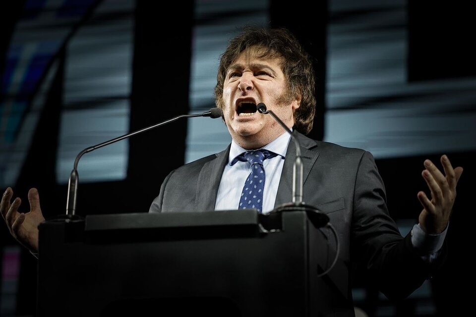 El presidente Javier Milei. (Fuente: NA)