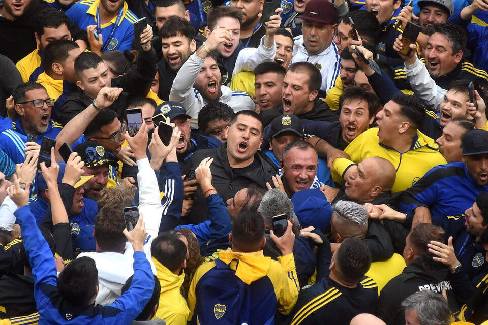 Juan Riquelme es el nuevo presidente de Boca.