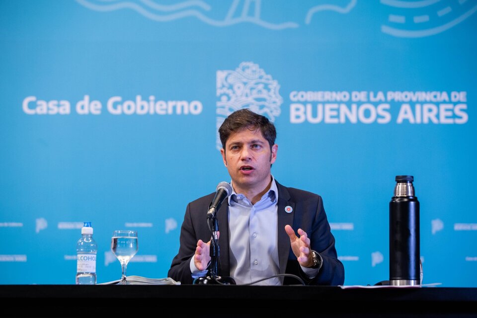 Axel Kicillof, gobernador de la provincia de Buenos Aires (Fuente: NA)