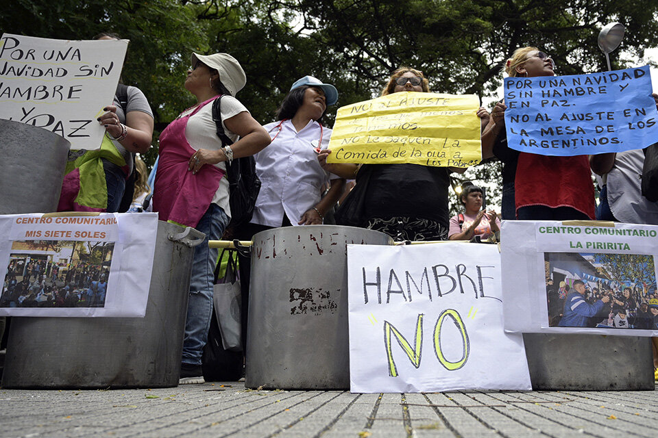 Desde algunas organizaciones detectan "un aumento exponencial del hambre". (Fuente: AFP)