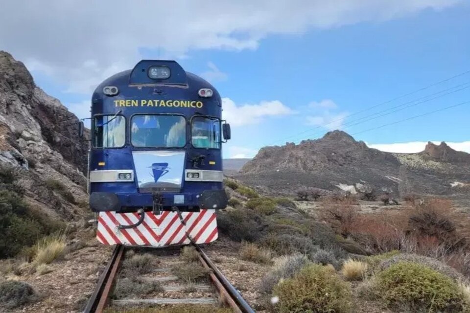 El Tren Patagónico suspendió sus servicvios durante le verano (Fuente: Gobierno de Río Negro)