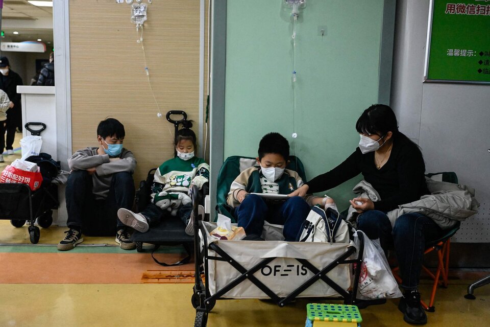 Los hospitales chinos hacen frente al último brote de gripes. (Fuente: OMS)